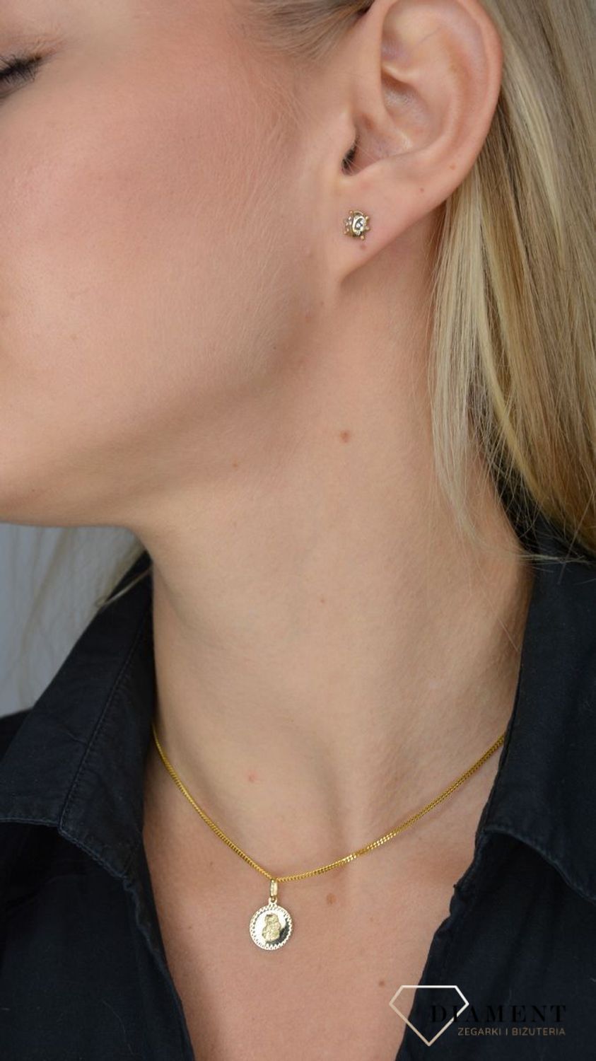 Złoty łańcuszek 585 pancerka 1,5 mm AP19-347 1,5mm ✅ Złoty łańcuszek o splocie pancerki ✅.jpg